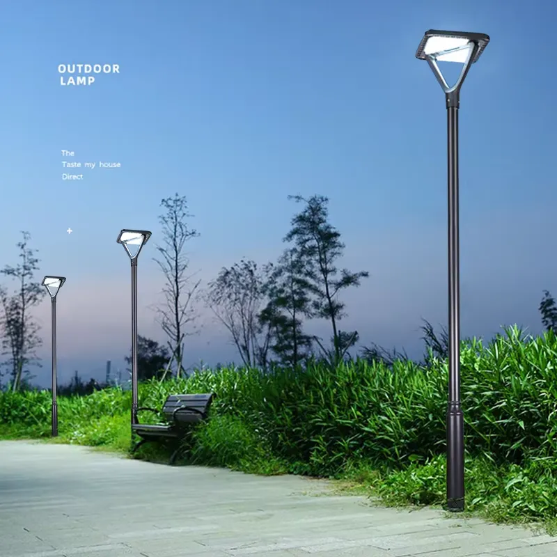 Renewable Energy Source - Licht luxe LED solar lampenpaal voor