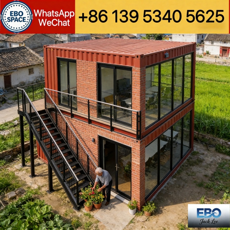 Renewable Energy Source - Uitbreidbaar containerhuis: energiezuinig, geïsoleerd, draagbaar huis,