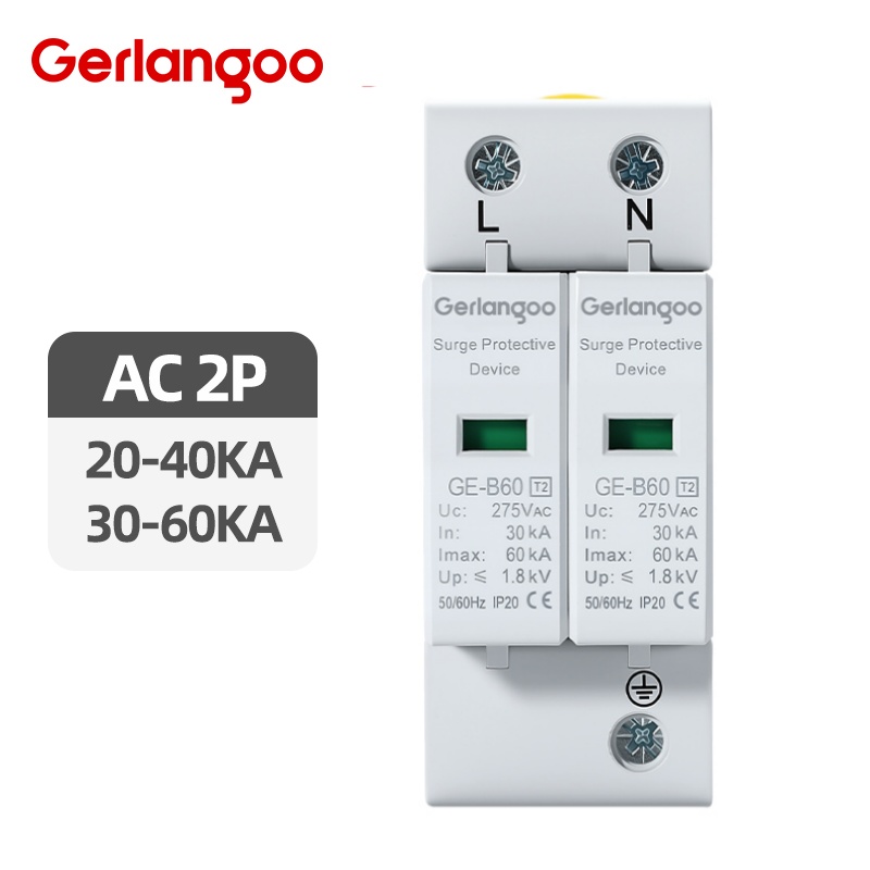 Ac Surge Protector - AC SPD 2P Huisbeveiliging tegen overspanning