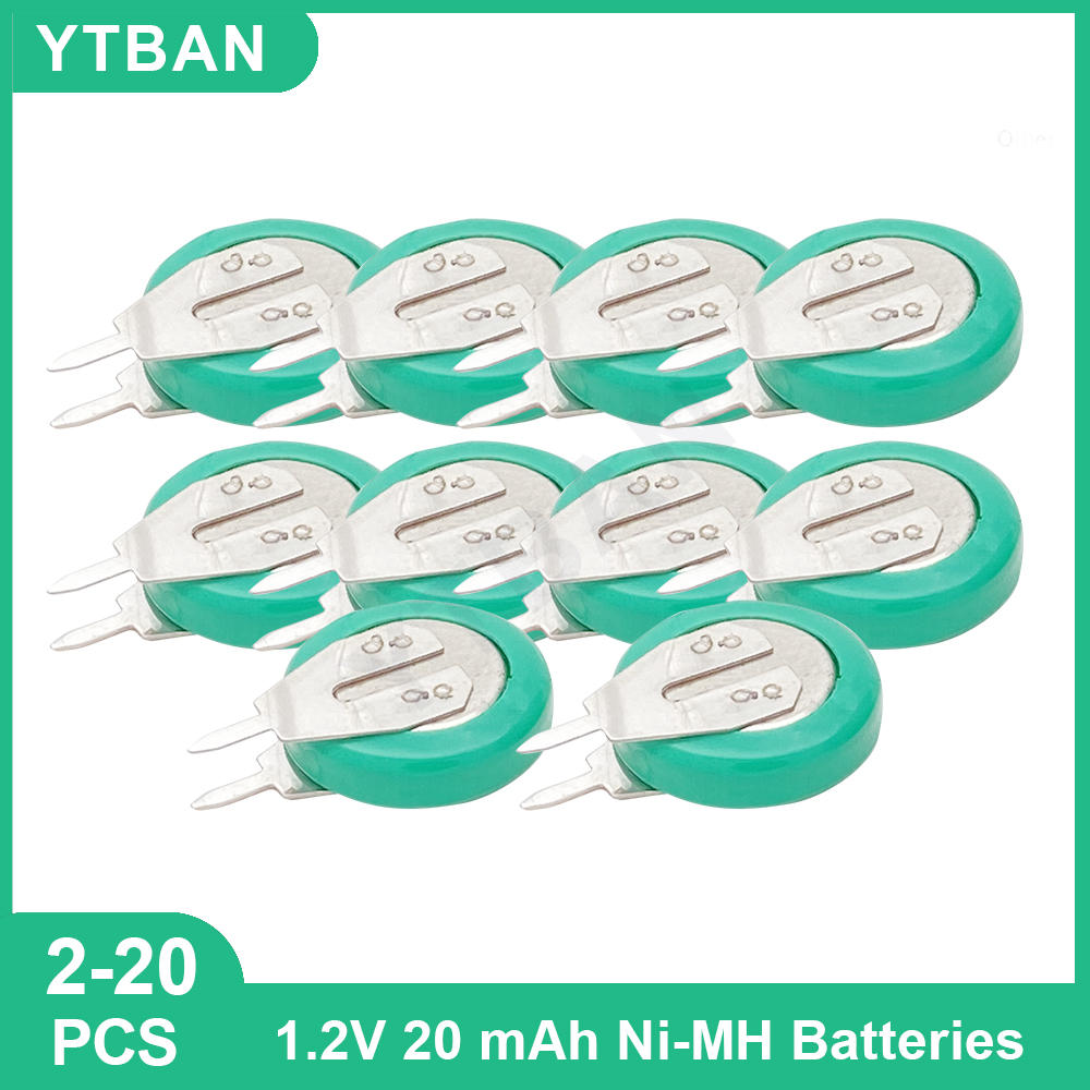 Renewable Energy Source - 2-50 stuks 1.2V 20mAh Ni-Mh Oplaadbare