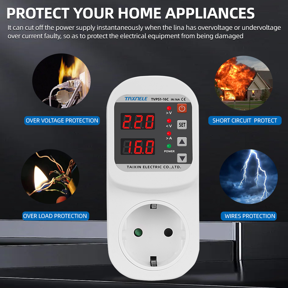 Automatische Spanningsstroom B - Ac Surge Protector recensie en prijs