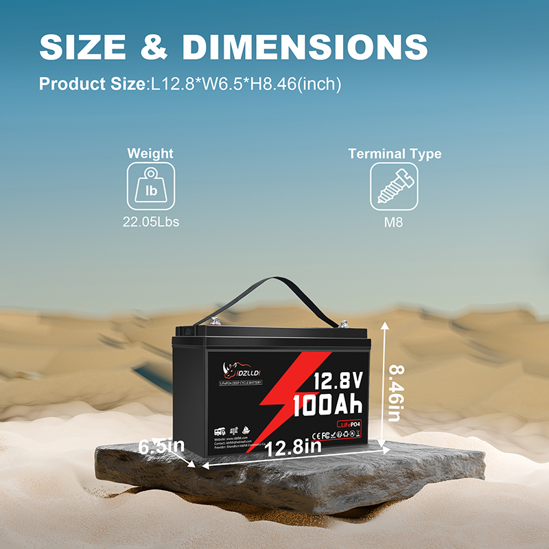 IDZLLDI 12.8V 100Ah LiFePO4-ba - Renewable Energy Source recensie en prijs