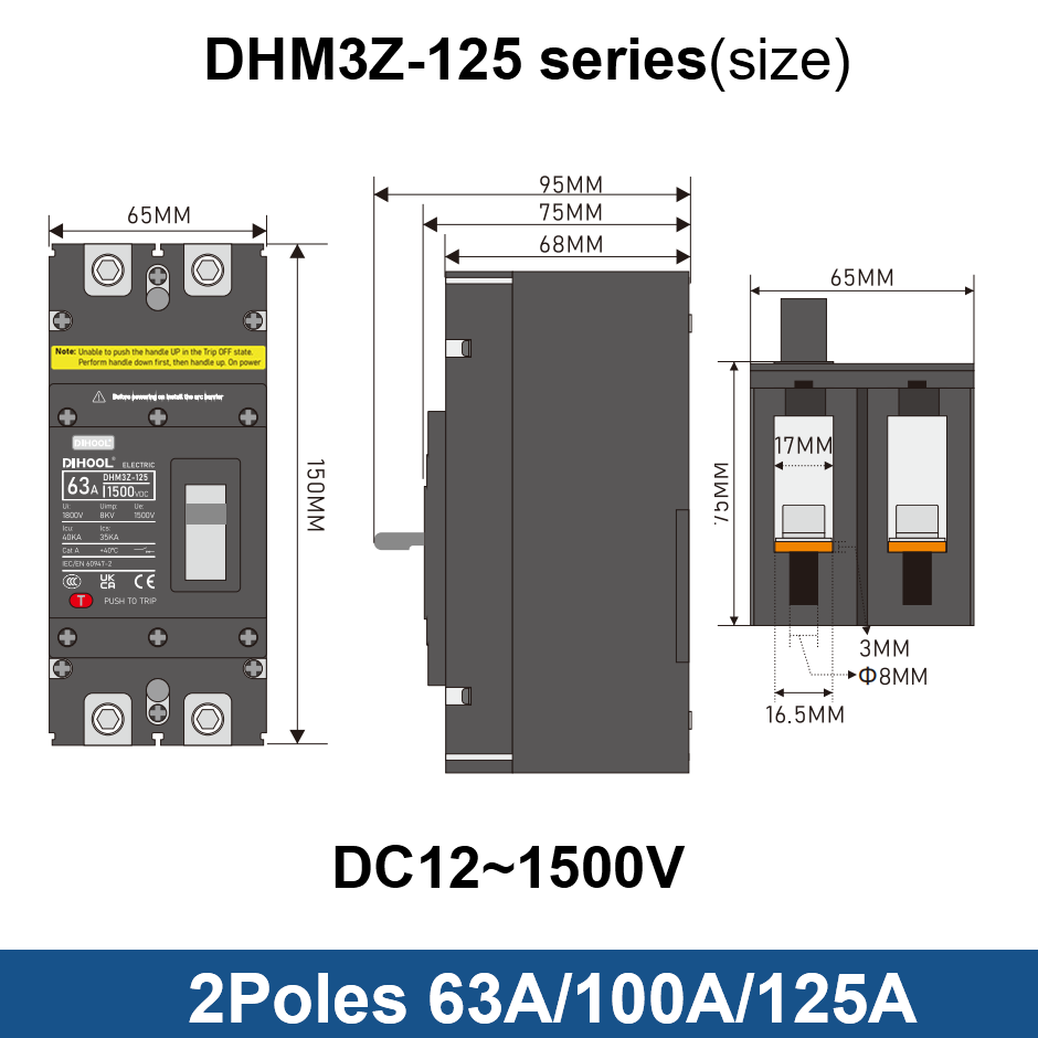 DC MCCB Gegoten stroomonderbre - Ac Surge Protector recensie en prijs
