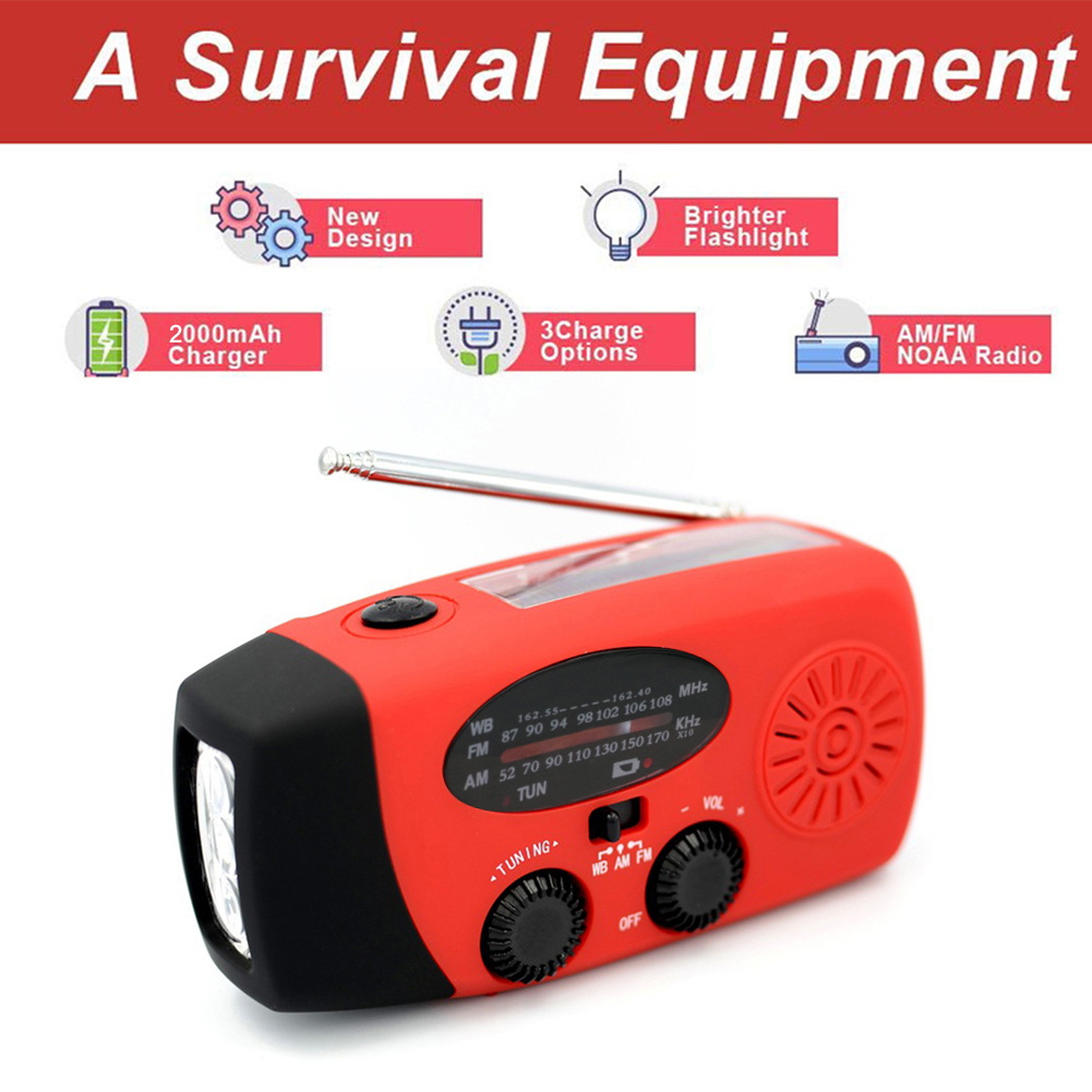Draagbare Hand Radio Solar Cra - Renewable Energy Source recensie en prijs