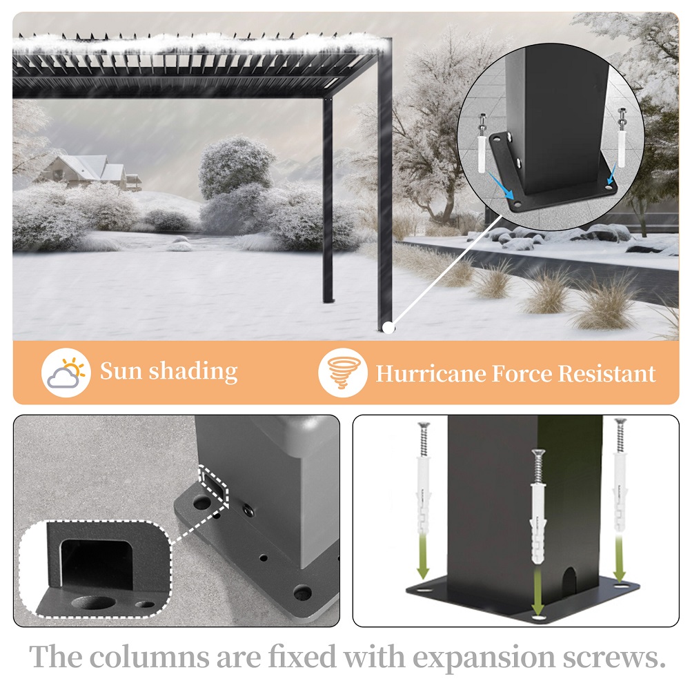 Winterse moderne aluminium con - Renewable Energy Source recensie en prijs